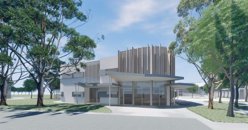 Admin, CELC & Year 5-6 Building - Main Entry.jpg